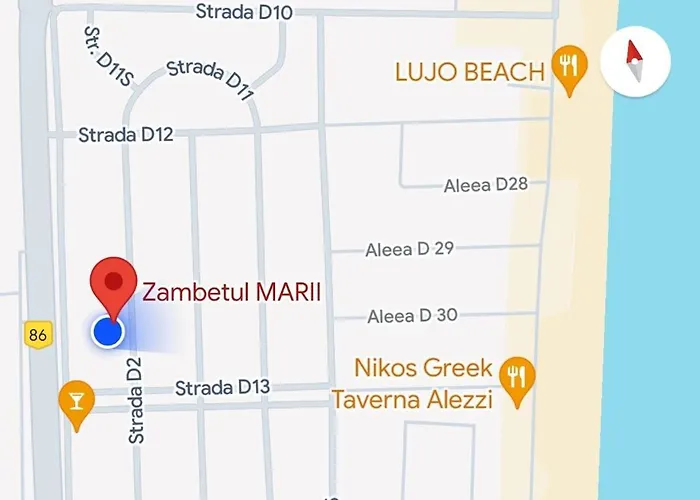 Zambetul Marii 홈스테이 Năvodari